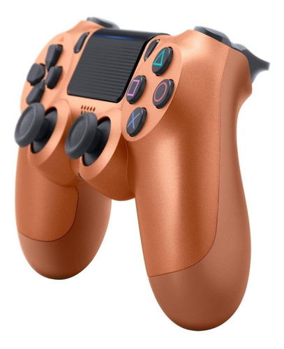 Imagen 2 de 2 de Control joystick inalámbrico Sony PlayStation Dualshock 4 metallic copper
