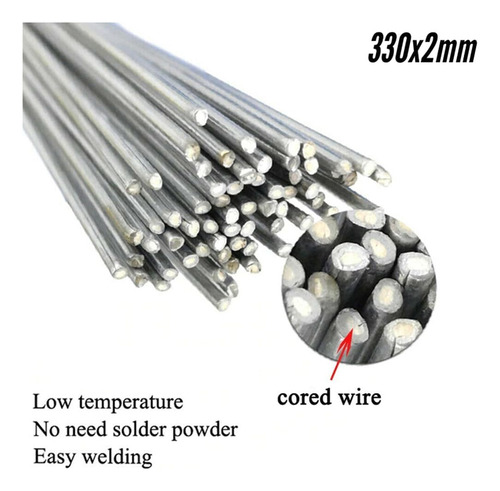 330mmx2mm Varillas De Soldadura Aluminio Baja Temperatura
