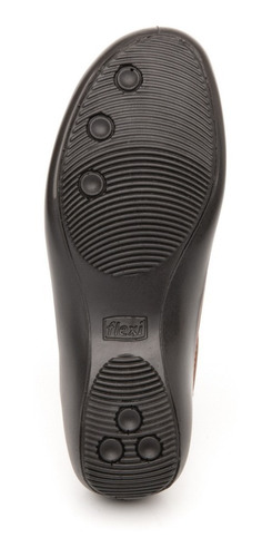 Imagen 8 de 8 de Calzado Flexi Mujer 51717 Negro Tan
