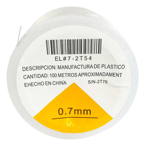 Rollo De Hilo Elastico Para Bisuteria Pulseras Collar Nylon