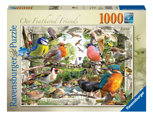 Our Feathered Friends 1000p