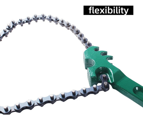 Llave De Cadena De Trinazos De Servicio Pesado De 16 Pulgada