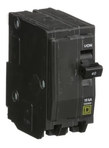 Imagen 2 de 8 de Pastilla Interruptor Termomagnético Qo240 2 Polo 40a 120/240
