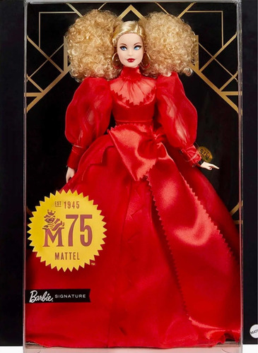 Barbie Top Model Basics Rubia China Collector 75 Aniver (Usado)