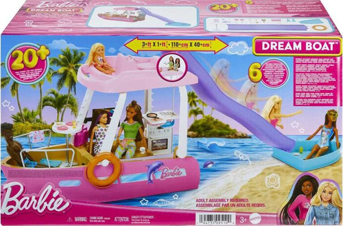 Dream Bote Barbie  20 Accesorios  Y Mas Para Niñas Original