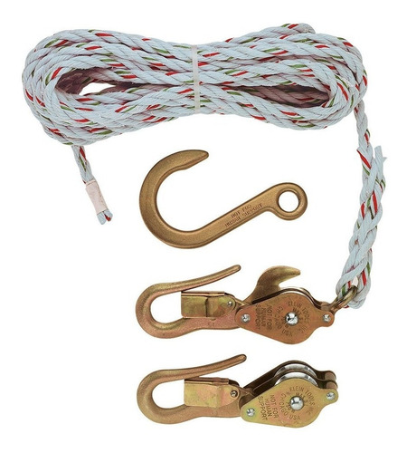 Aparejo De Poleas C/cordel Liniero (h1802-30sr), Klein Tools