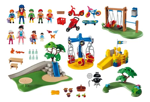 Parque Infantil Playmobil City Life 5024 Cantidad De Piezas 159
