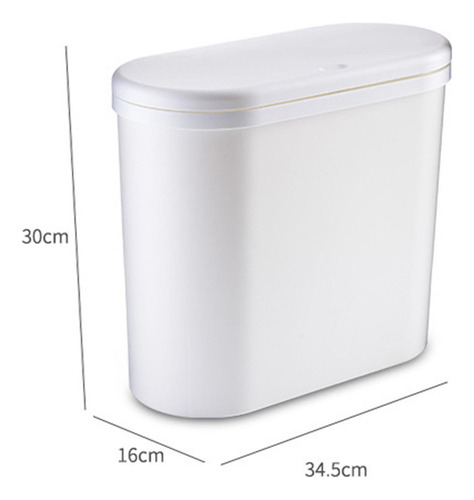 Bote De Basura De Baño Multiusos, De Gran Capacidad, Moderno