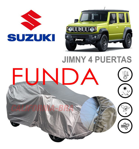 Cover Impermeable Cubierta Eua Suzuki Jimny 4 Puertas 2023