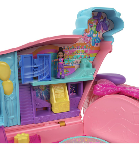 Polly Pocket Set Fiesta De Perrito 25 Sorpresas Puppy Party Multicolor