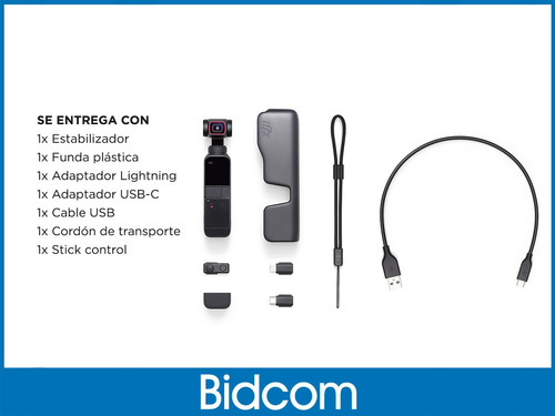 Imagen 7 de 9 de Dji Osmo Pocket 2 Estabilizador Camara Profesional 4k Uhd