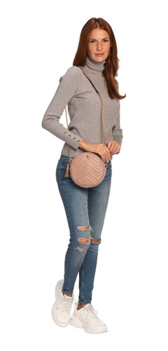Imagen 4 de 7 de Crossbody Hpc Polo Capitonado De Corazón