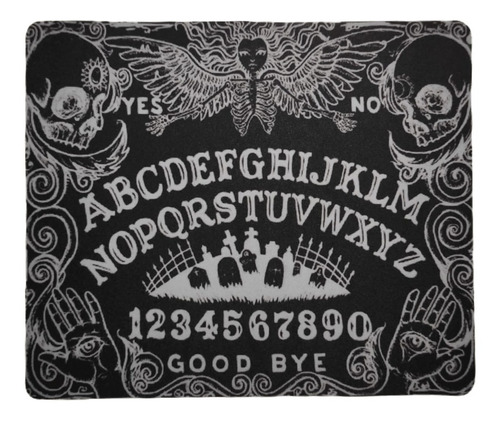 Mouse Pad Ouija Alfombrilla Raton Gotica Antideslizante Dark