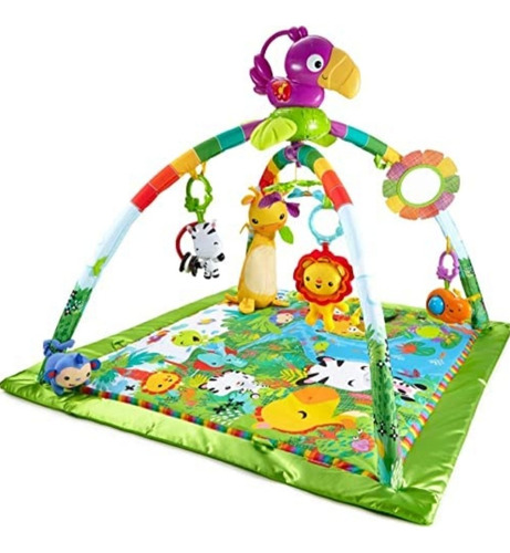 Gimnasio Fisher-price Deluxe Selva Tropical Con Música Y Luz