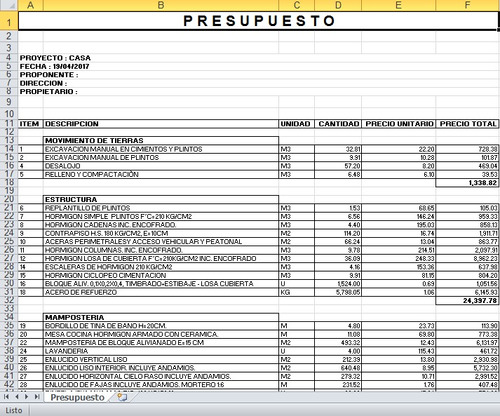 Software Programa Análisis Precios Unitarios Ares - Apus