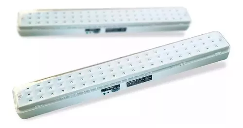 Luz de emergencia Atomlux 8091LED con batería recargable 30 W 220V gris