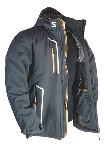 Campera Salomon Tecnica 100% Impermeable