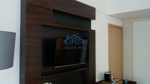 Flat Com 1 Dormitório À Venda, 31 M² Por R$ 203.000 - Alphaville Industrial - Barueri/sp - Fl0048