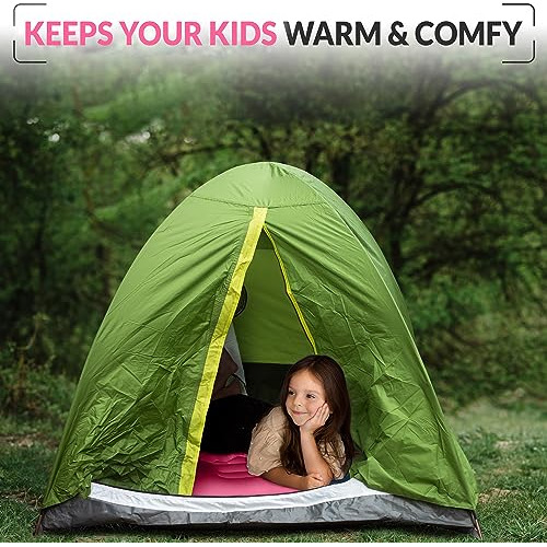 Colchoneta Dormir De Niños Camping Y Pijamadas Almohad...