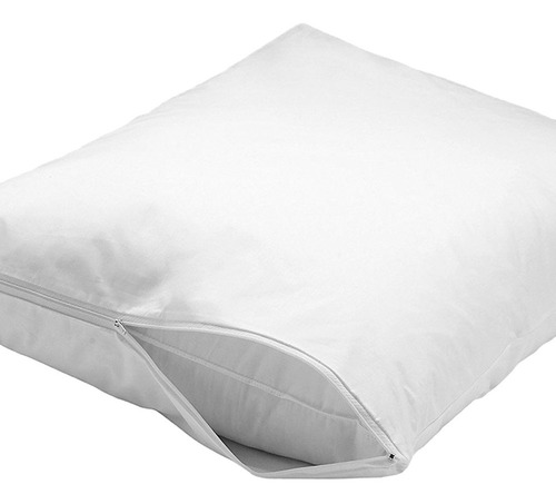 Funda Almohada Protector Impermeable Pvc Cierre 100x50cm