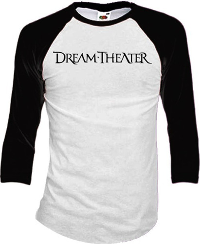 Dream Theater Playeras Manga 3/4 Para Hombre Y Mujer D9