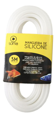 Mangueira De Silicone Soma 3 Metros - Compressores De Ar