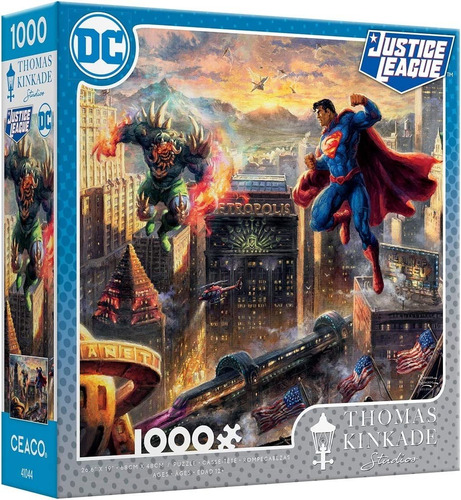 Dc Comics Superman 1000 Piezas Liga De La Justicia Envío Ya