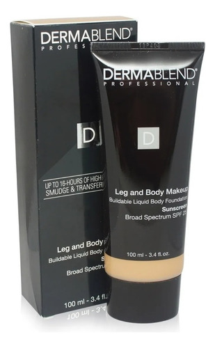 Base de maquillaje líquida Dermablend Cover, color profesional para piernas y cuerpo, 100 ml