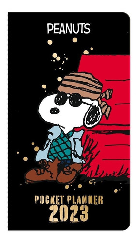 Calendario Agenda De Bolsillo Snoopy Super Cool 2023