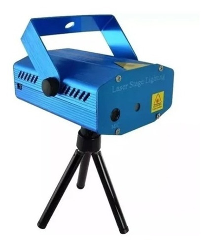 Imagen 2 de 4 de Mini Proyector Deluz Estroboscopica 36 Leds Audioritmico Rgb
