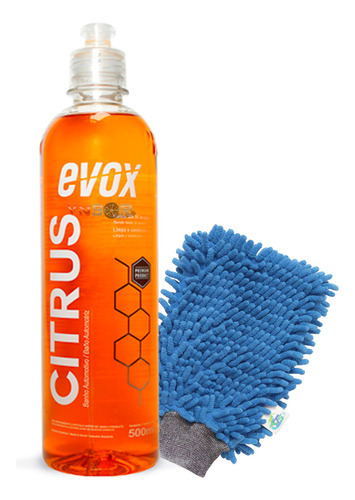 Shampoo Automotivo Neutro Citrus 500ml Evox