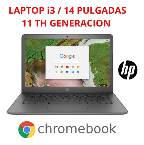 Portatil Laptop Hp Intel Core I3 1115g4 4gb Ram Ssd 128gb 14