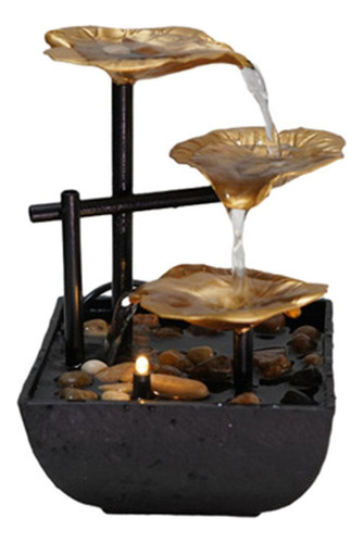 Fuente De Agua De Mesa Feng Shui Fortune Decoration Cra [u]