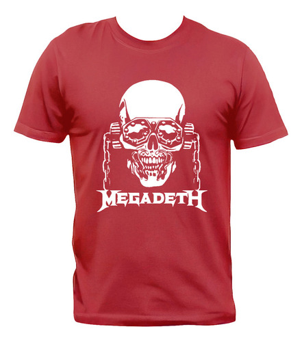 Remera Megadeth Rust In Peace Thrash Metal 100% Algodón