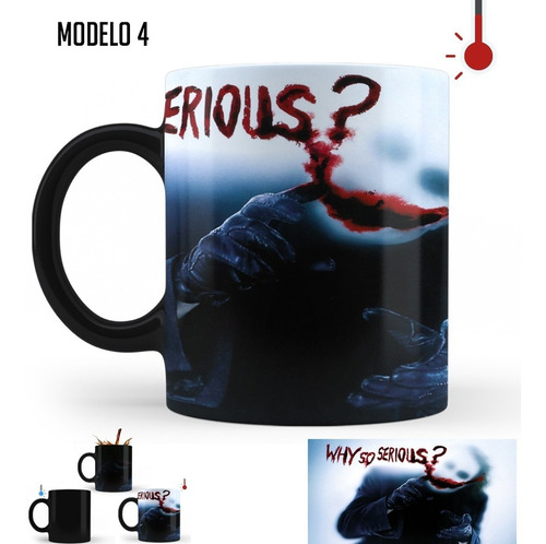 Taza Mágica Guasón Joker Varios Modelos