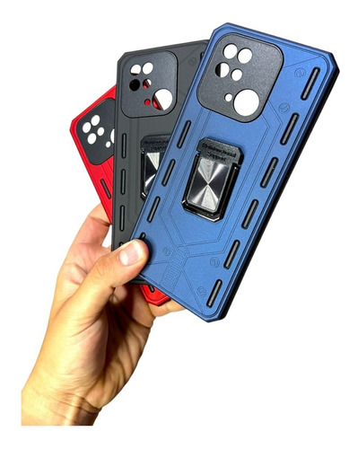 Funda Poco C40 | Xiaomi Redmi 10c Protector Case Rudo + Mica