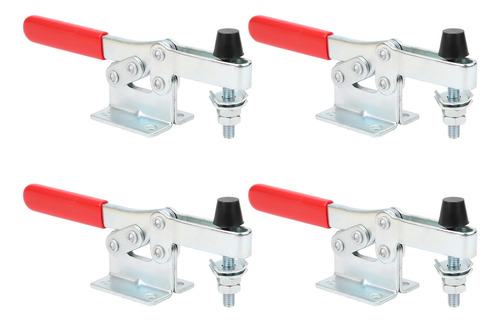 Placa De Abrazaderas Quick Fixture, 4 Piezas, Vástago Recto