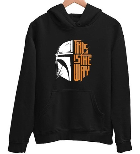 Buzo Canguro Hoodie Capucha Star Wars This Is The Way 05