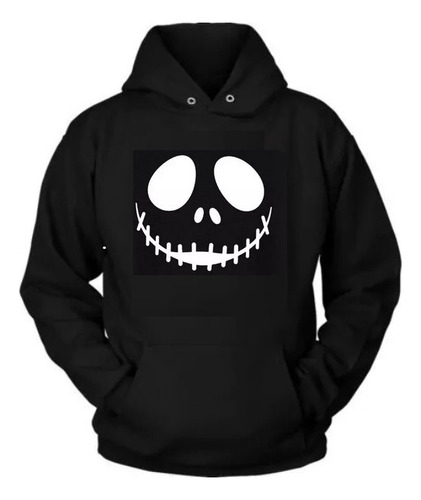 Poleron Estampado Unisex Jack Skellington Moda Halloween