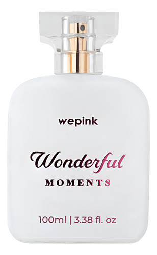 Perfume Wonderful Moments Edição Limitada Wepink