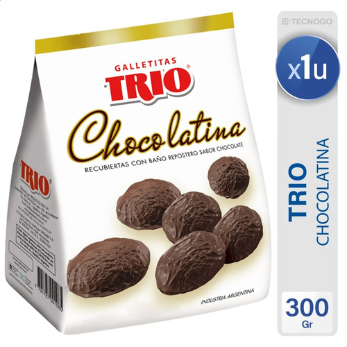 Galletitas Pepas Trio Chocolatina - Mejor Precio 