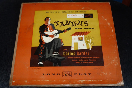 Jch- Carlos Gardel Tangos Inmortalizados Lp Usa 