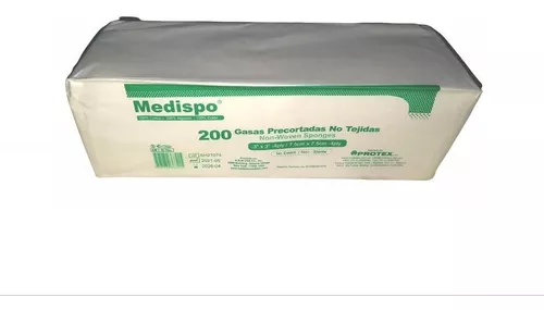 GASA NO TEJIDA NO ESTERIL 7.5 X 7.5 PAQ X 200 UND - MEDICAL SUPPLIES