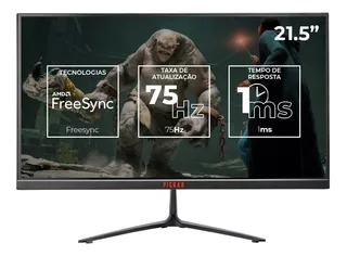 Monitor Gamer Pichau Athen V2l 21.5 Pol, Ips Fhd 1ms 75hz Fs