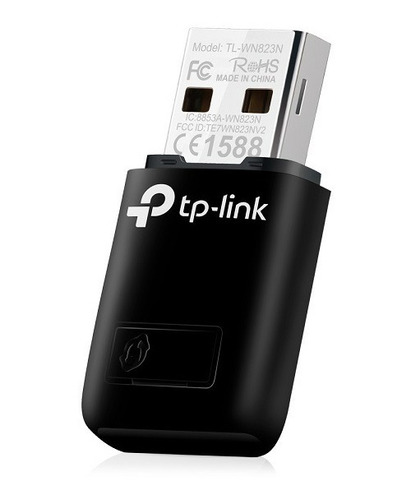 Tp-link Tl-wn823n 300mbps Mini Usb N, Realtek, 2t2r, 2.4ghz 