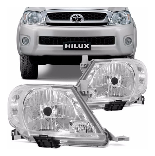 Juego Optica Toyota Hilux 2008 2009 2010 2011