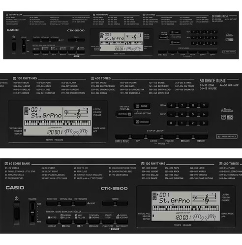 Casio CTK-3500 - Negro