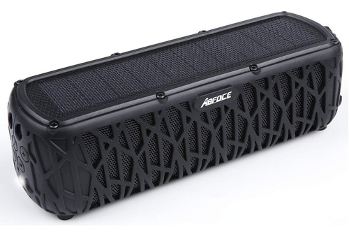 Bocina Bluetooth Solar Abfoce Portatil Para Exteriores Con