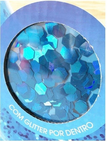 Bóia Donuts Gliter Azul Praia Piscina Festa Mar Carnaval