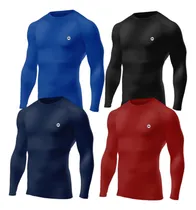 Comprar Kit 3 Camisetas Térmica Masculina Proteção Uv 50 Manga Longa
